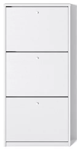 cumpără Raft pentru încălțăminte Fabrik Home Тумба для обуви 3 дверцы /600 белый ясень în Chișinău 