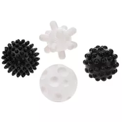 купить Массажер механический Akuku A0469 Набор Сенсорных Мячиков ч/б (6930) в Кишинёве 