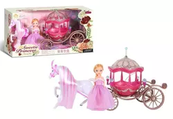 купить Кукла Essa 146A Set Prințesa cu cal și careta в Кишинёве 