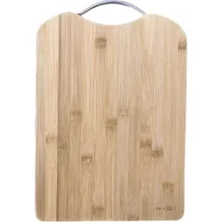 cumpără Tocător de tăiere EuroGold 7108200028 Tocator din bambus cu maner din aluminiu, 33x24cm în Chișinău 