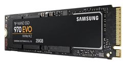 .M.2 NVMe SSD   250GB Samsung 970 EVO Plus [PCIe 3.0 x4, R/W:3500/2300MB/s, 250/550K IOPS, Phx, TLC]