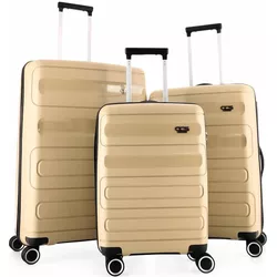 купить Чемодан CCS Комплект 5225 Set Beige в Кишинёве 