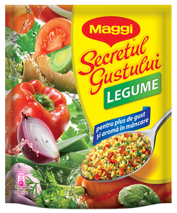 Condimente cu gust de legume Maggi, 200 gr.