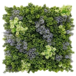 купить Искусственная изгородь Tenax 17856 Greenery Moss White Purple 50x50cm в Кишинёве 