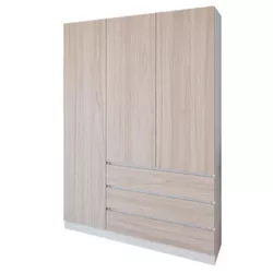 купить Шкаф Smartex (15878) N15 140cm Alb+St.Deschis в Кишинёве 