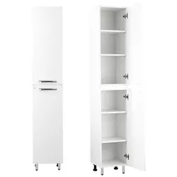 cumpără Dulap penal Mashtab 11716 Agat 450x350x1900 Alb în Chișinău 