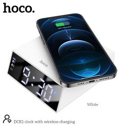 Hoco DCK1 clock with wireless charging