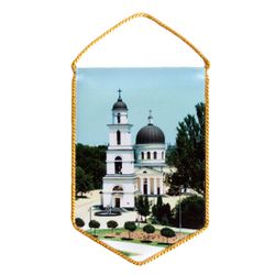 Вымпел атласный 2-х сторонний - Собор Рождества Христова