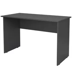 купить Офисный стол Mobildor-Lux Simple 100x60x75H cm Anthracite в Кишинёве 