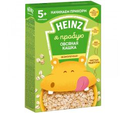 Безмолочная гипоаллергенная овсяная кашка Heinz (5+ мес) 180 г