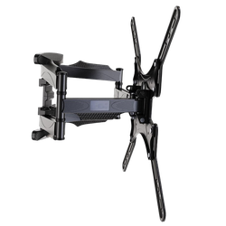 Wall Mount  Gembird "WM-60ST-01" Black 32"-6", 36kg VESA:up 400x400, Wall dist:42-452mm ±40°,-2/+10°