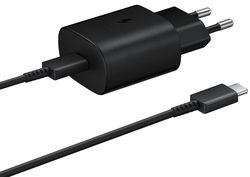cumpără Încărcător cu fir Samsung EP-TA800 25W PD Wall Charger Black în Chișinău