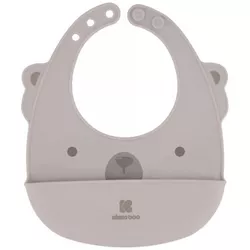 купить Слюнявчики Kikka Boo 31303030036 Baveta din silicon Beige в Кишинёве 