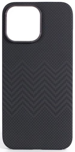 купить Чехол для смартфона Vanta Carbon Ring Weaving M Magsafe for iPhone 16, M-Black в Кишинёве 