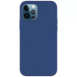 купить Чехол для смартфона Screen Geeks iPhone 12/12 Pro Soft Touch Blue в Кишинёве 