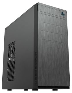 Case ATX Chieftec HC-10B-OP, w/o PSU, 2xUSB3.0, USB Type C, Black