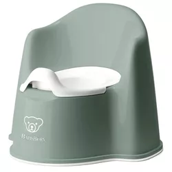 купить Детский горшок BabyBjorn 055268A Olita cu protectie spate Potty Chair Deep Green в Кишинёве 