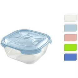 cumpără Container alimentare Tontarelli 34806 квадратная Nuvola 1l, 15.8x15.8x7.4cm în Chișinău 