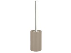 Щетка WC c подставкой Spirella Tube, серая, фарфор