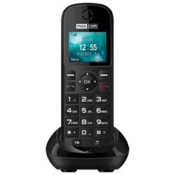 купить Телефон беспроводной MaxCom MM35D Black в Кишинёве 