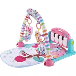 купить Игровой комплекс для детей Kikka Boo 31201010253 Salteluta de joaca Piano Pink Rainbow в Кишинёве 