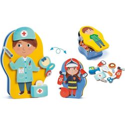 купить Игрушка Djeco DJ03086 Joc magnetic din lemn Jobissimo в Кишинёве 