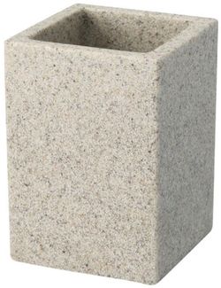 cumpără Pahar pentru periuțe de dinți Bisk 01596 SAND în Chișinău 