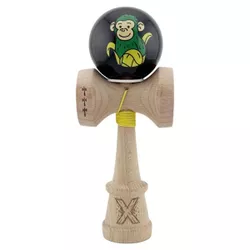 купить Активная игра Essa 164578 Kendama Super Sticky X Original, 7.5x6x18cm, Maimuță, negru в Кишинёве 