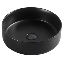 купить Раковина Nomi Centro 355x355x120 круглый черный мат в Кишинёве 