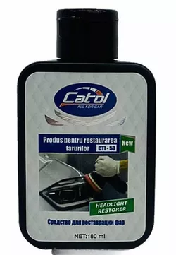 купить Средство для ухода за авто CatolLux VSL-53, Headlight restorer 180 ml, restaurarea farurilorр в Кишинёве 