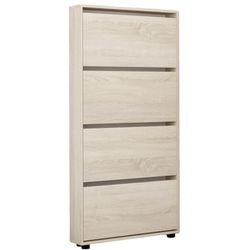 купить Полка для обуви Mobildor-Lux Leo Slim 100x16x164H cm Sonoma в Кишинёве 