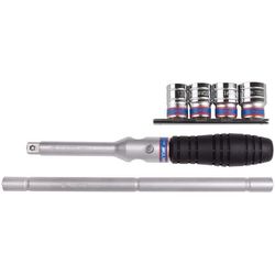 купить Ручной инструмент King Tony 4506MR ключ балонный, разборный в комплекте с головками 433517M, 19M, 21M, 23M в Кишинёве 