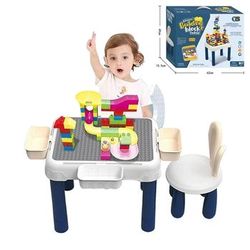 Măsuţă pentru joacă cu constructor