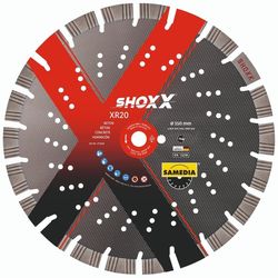 купить Диск отрезной Samedia Q12021-311629 disc diamantat pt beton Shoxx XR20 d.350x25.4 22 seg в Кишинёве 
