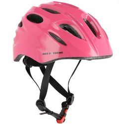 cumpără Cască de protecție Nils MTW01 Abisal roz cu LED, mărime S (47-55cm), ventilație, carcasă ABS, lumină LED în Chișinău 