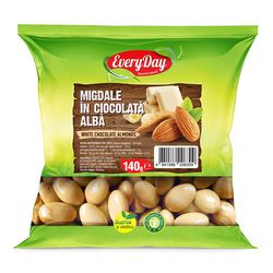 Миндаль в белом шоколаде, 140г