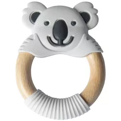 cumpără Iinel dentiție Bibipals Teething Ring Koala, Grey and Charcoal în Chișinău 