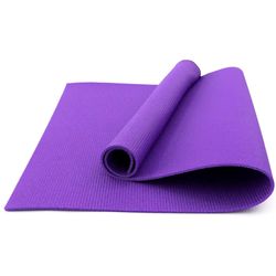 купить Коврик для йоги Arena коврик йога PVC, 6 mm 840356F фиолет в Кишинёве 