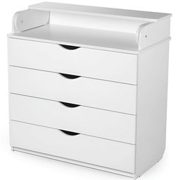 купить Комод-пеленатор PernaMea HappyBaby Standart 800x920 DSP alb (BY.117060) в Кишинёве 