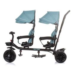 cumpără Bicicletă-cărucior Chipolino TRKHH0234AL Hip Hop aloe для близнецов în Chișinău 