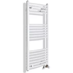 купить Полотенцесушитель Radiva Haiti 500x1800 mm Curved (alb) в Кишинёве 