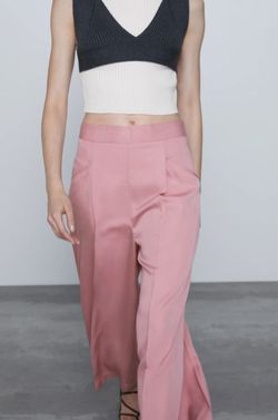 Брюки ZARA Светло розовый 8372/320/620 zara.