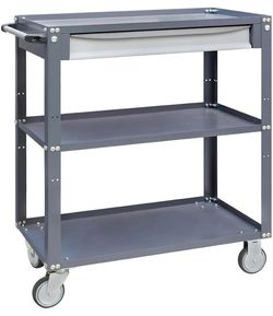 купить Система хранения инструментов УХЛ-МАШ ВПР-1/М Тележка передвижная разборная (3 полки+1 ящик) в Кишинёве 