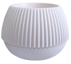 cumpără Ghiveci pentru flori Aleana 116003 Boho d17 cm, white rose în Chișinău 