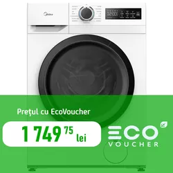 купить Стиральная машина с фронтальной загрузкой Midea MF110W100BA10/W-HR в Кишинёве 