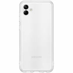 купить Чехол для смартфона Samsung EF-QA045 Galaxy A04 Soft Clear Cover Transparent в Кишинёве 