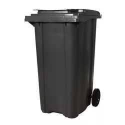 cumpără Coș de gunoi Uniplast 37243 Cos pentru transportarea deseurilor 240 L pe roti (gri inchis) STANDART HE în Chișinău 