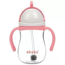 cumpără Cană cu pai Akuku A0676 Weighted Straw Pink în Chișinău 