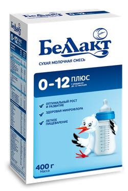Молочная смесь Беллакт Плюс (0-12),  400г