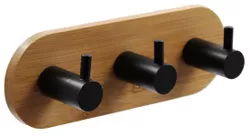 cumpără Cârlig baie Bisk 08382 rotund triplu din bambus în Chișinău 